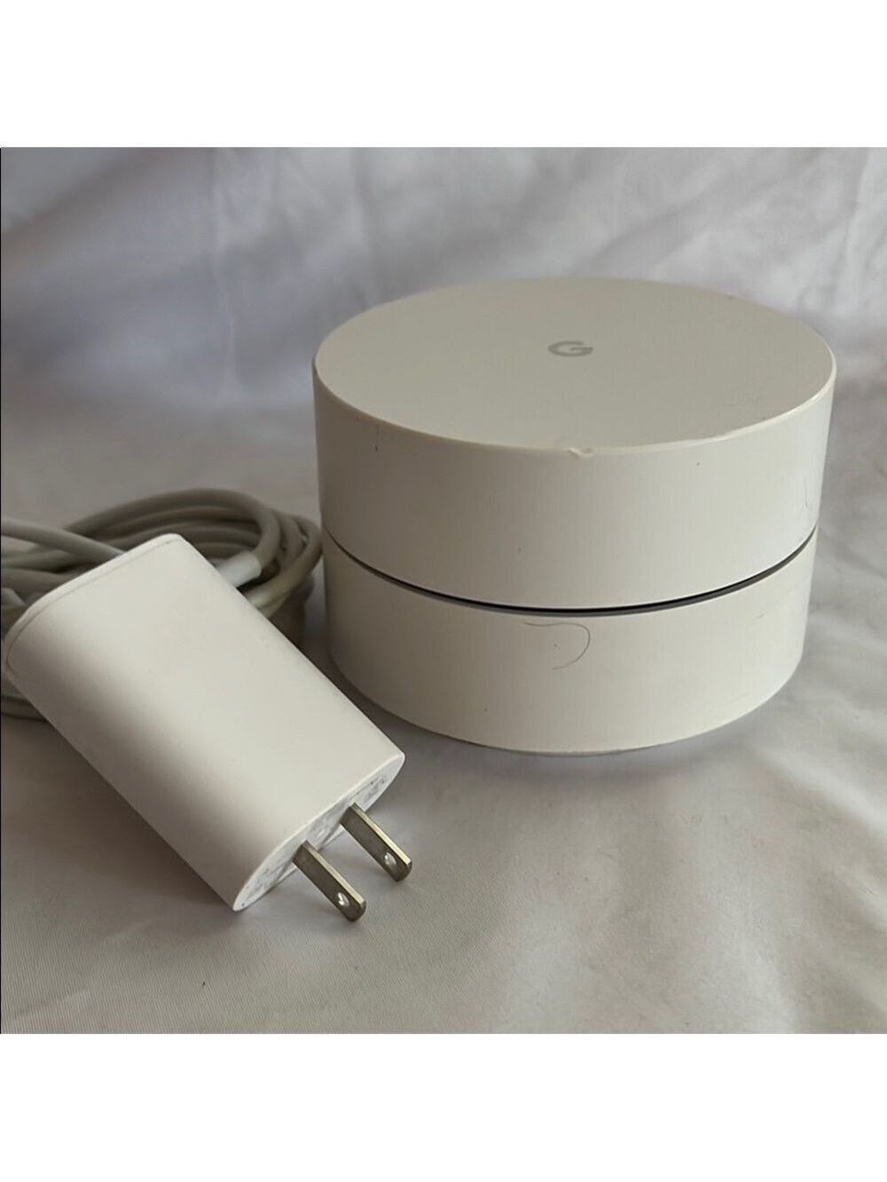 Google White Wi-Fi System with Power Adapter